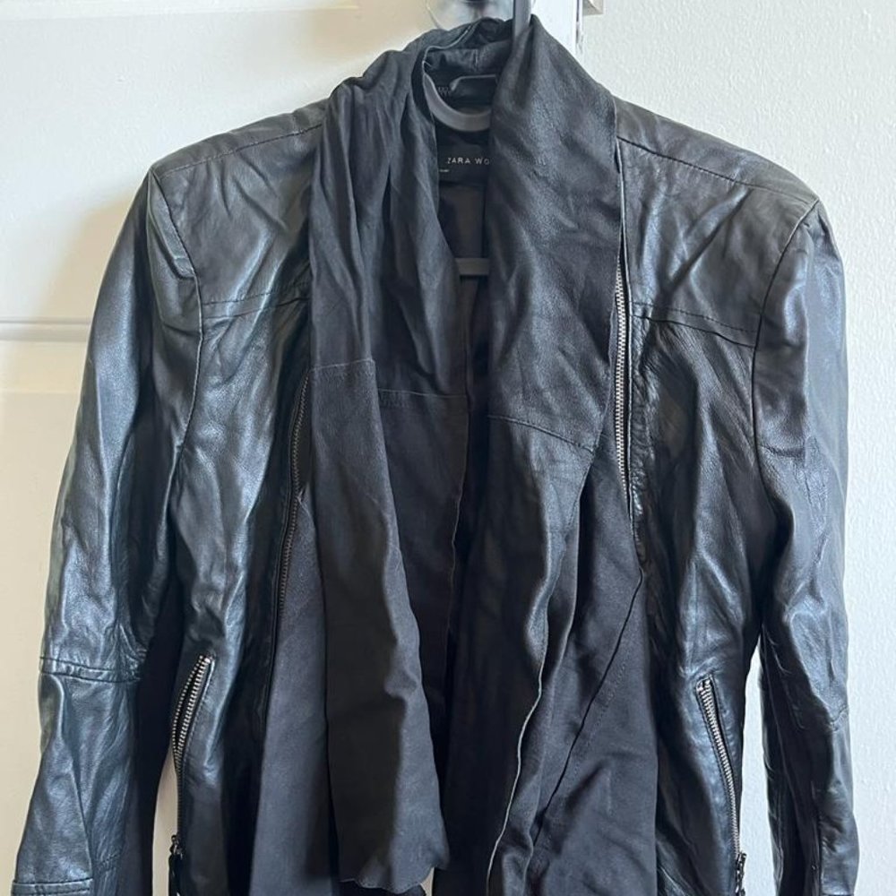 Leather Jacket Zara